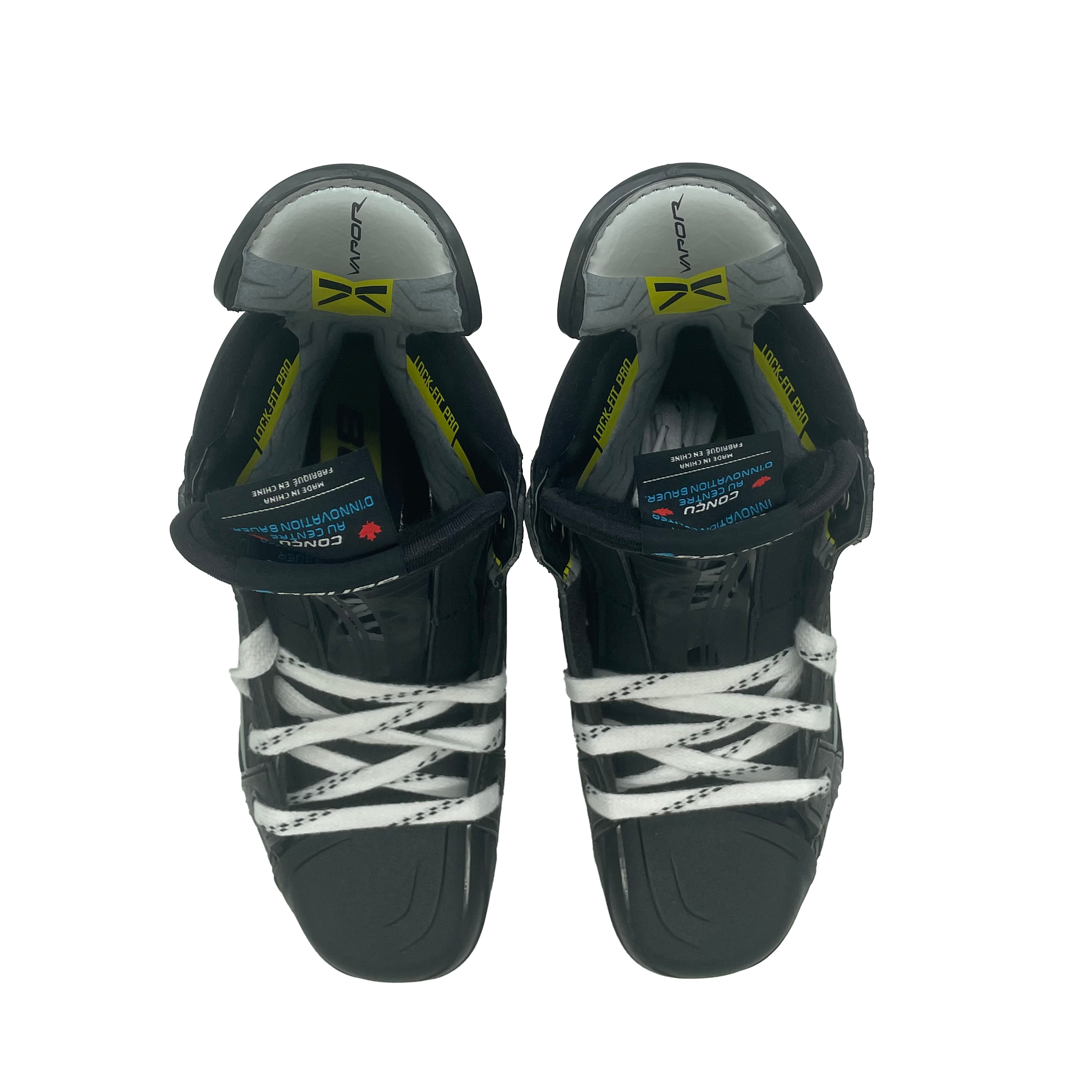 Bauer Vapor Hyperlite 2 – Patins de hockey Pro Stock – Taille 4.25D (Vert)